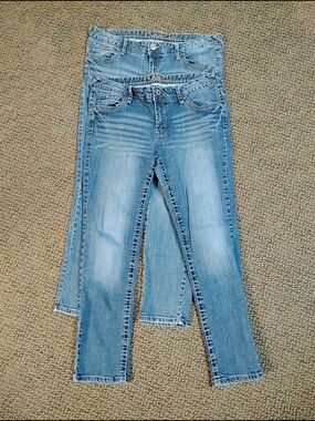 2-Pack Rue21 Light Blue Skinny Jeans - Slim Fit